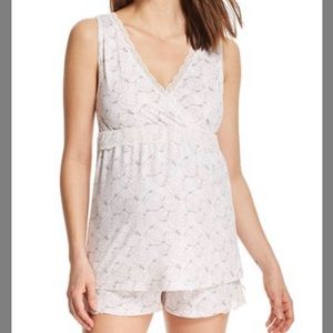 Nanette Lepore Maternity Nursing Pajamas- small